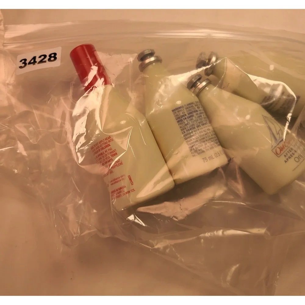 Vintage Old Spice Original After Shave and Cologne 4 Bottle Set 1997 Classic